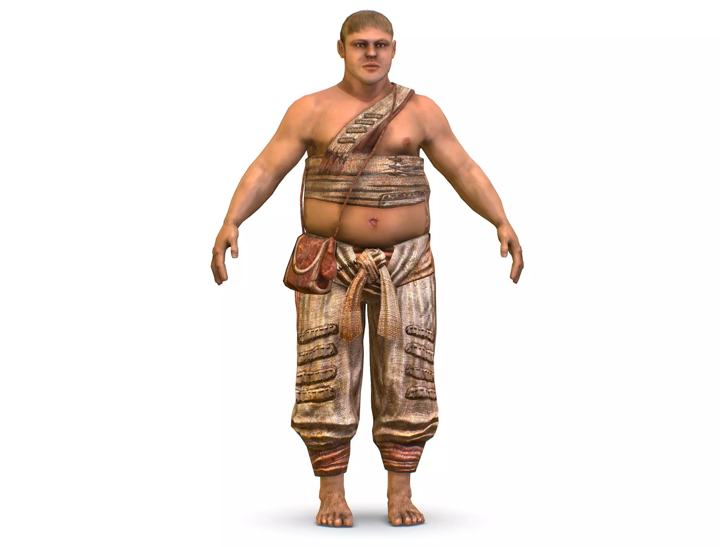 3D model Low Poly model Man Farmer Character VR / AR / low-poly | CGTrader