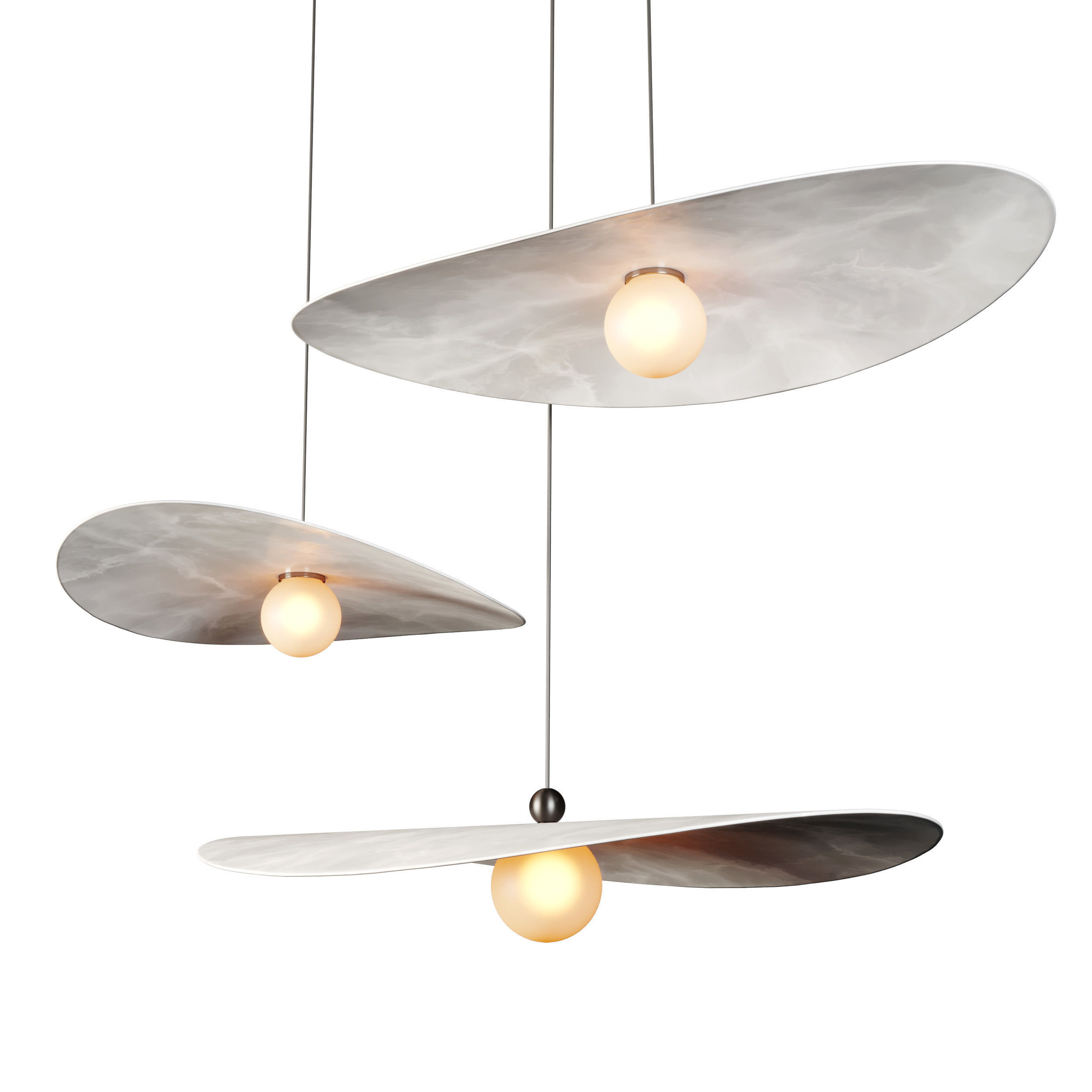 L G Studio Myrna Pendant Lamps Low-poly 3D model_3