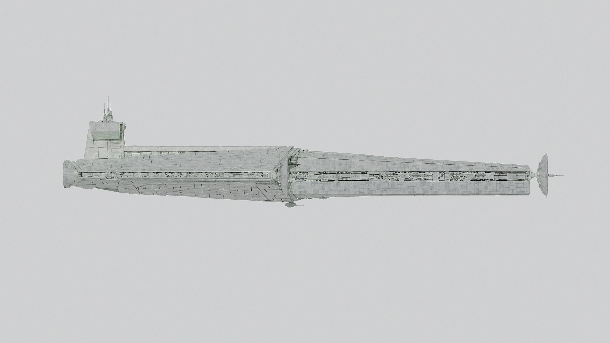 Cantwell-class Arrestor Cruiser - Star Wars Andor 3D model_2