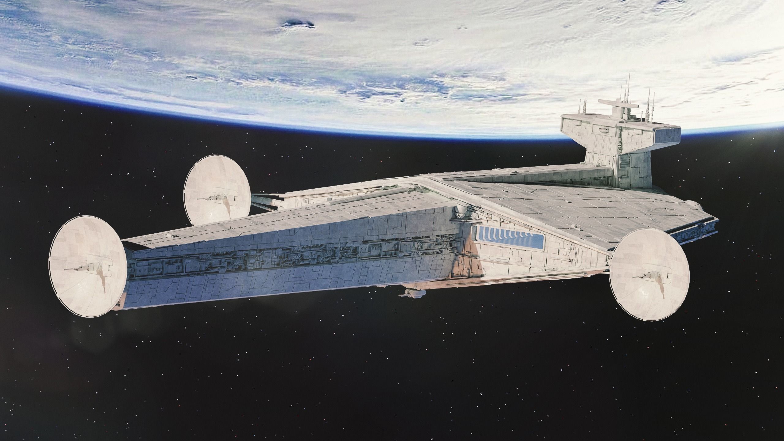 Cantwell-class Arrestor Cruiser - Star Wars Andor 3D model_4