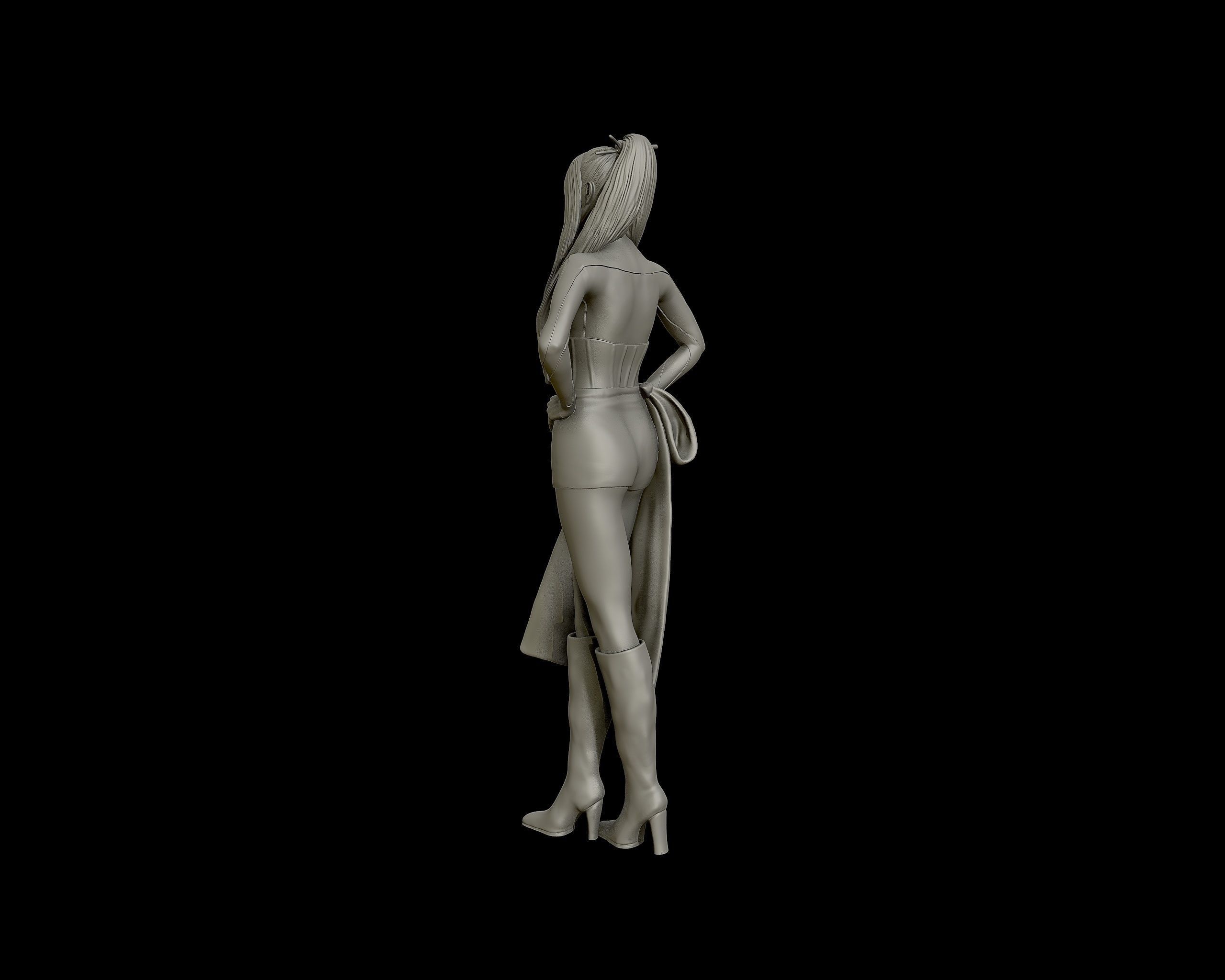 Lalisa Manobal Portrait Sculpture 3D print model_21