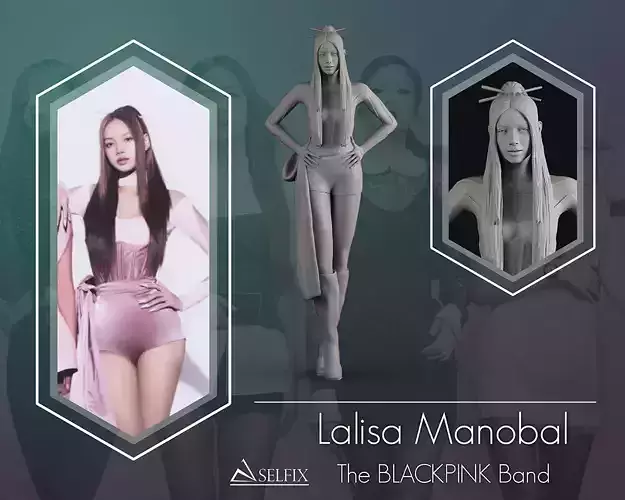 Lalisa Manobal Portrait Sculpture