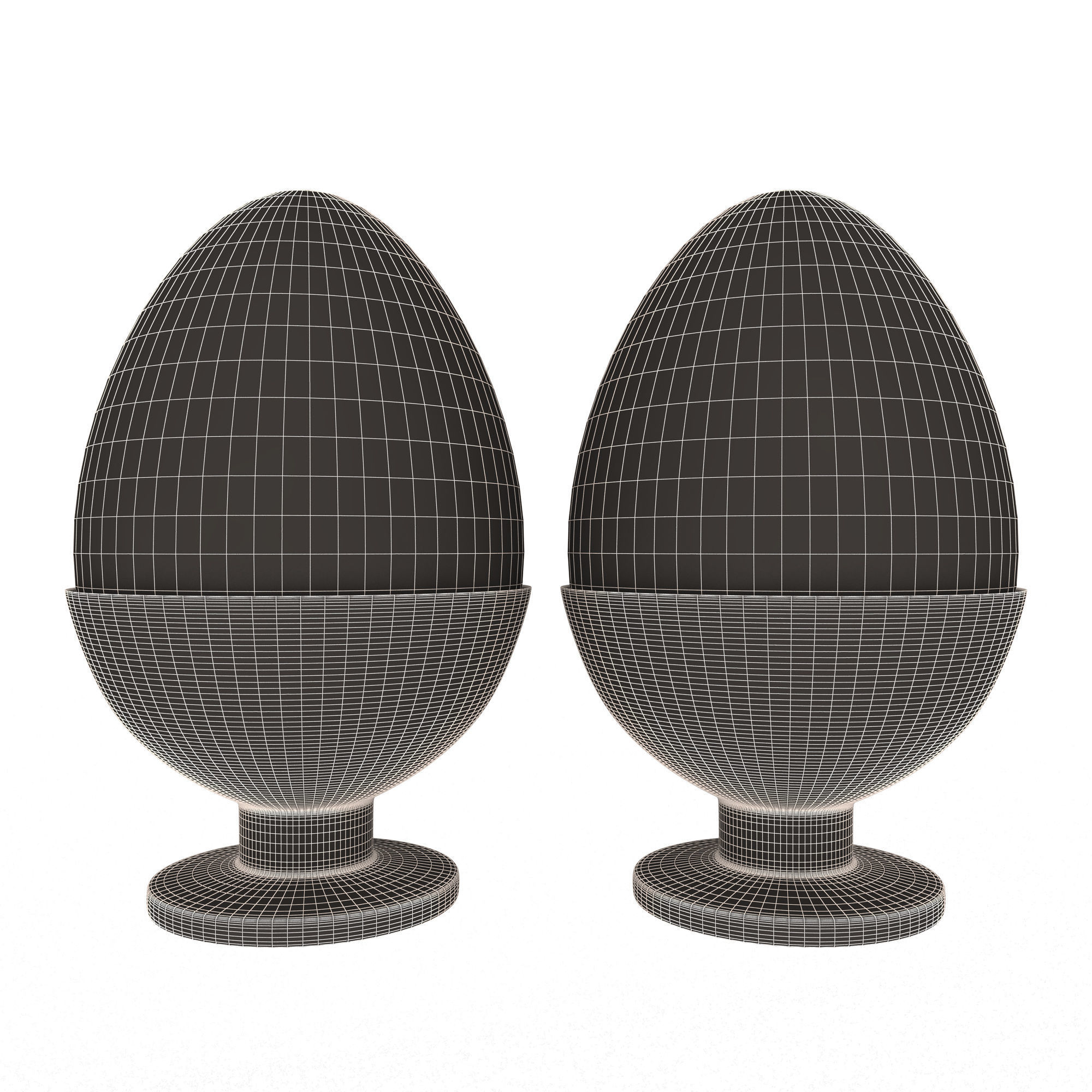 Egg with Cup 3D model_6