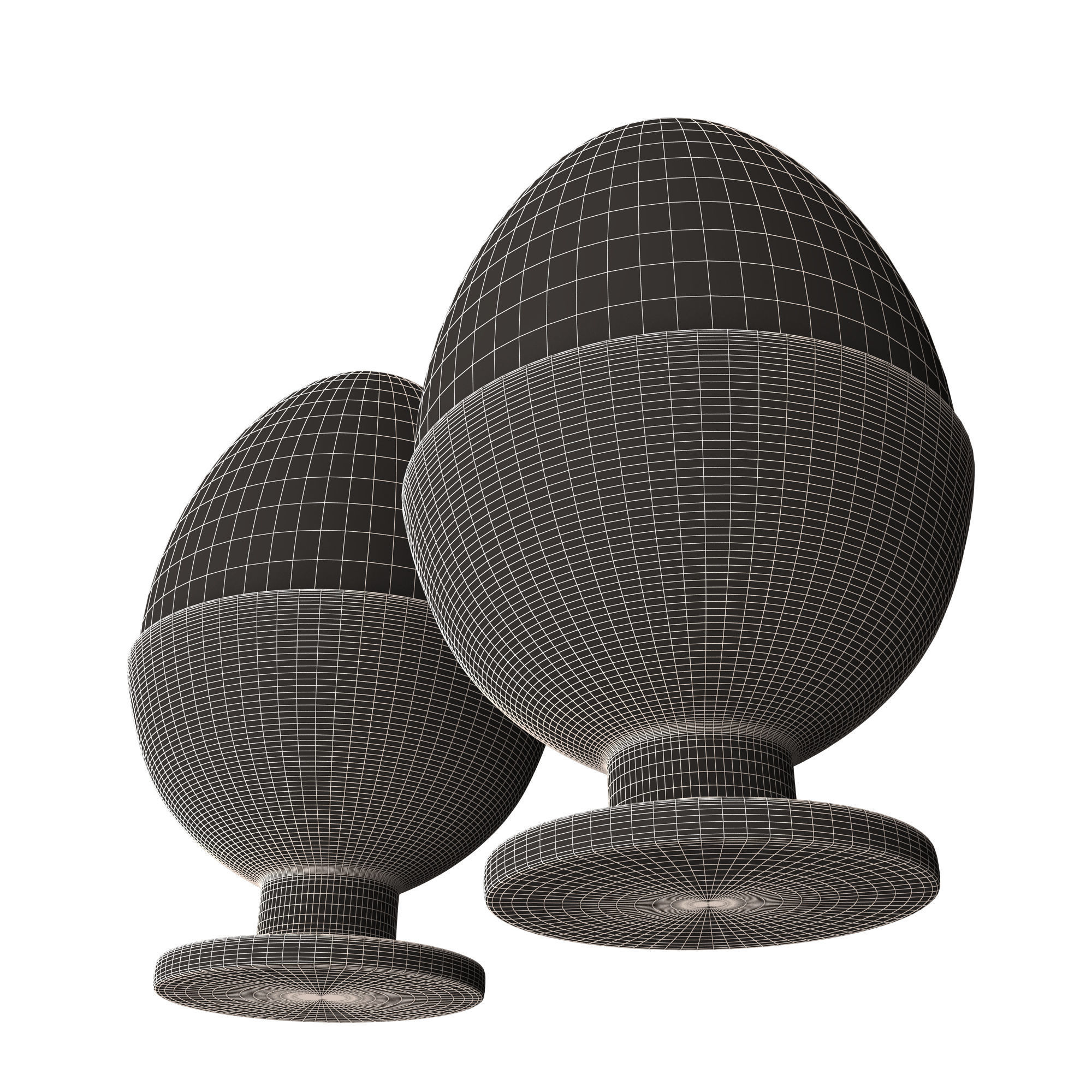 Egg with Cup 3D model_10