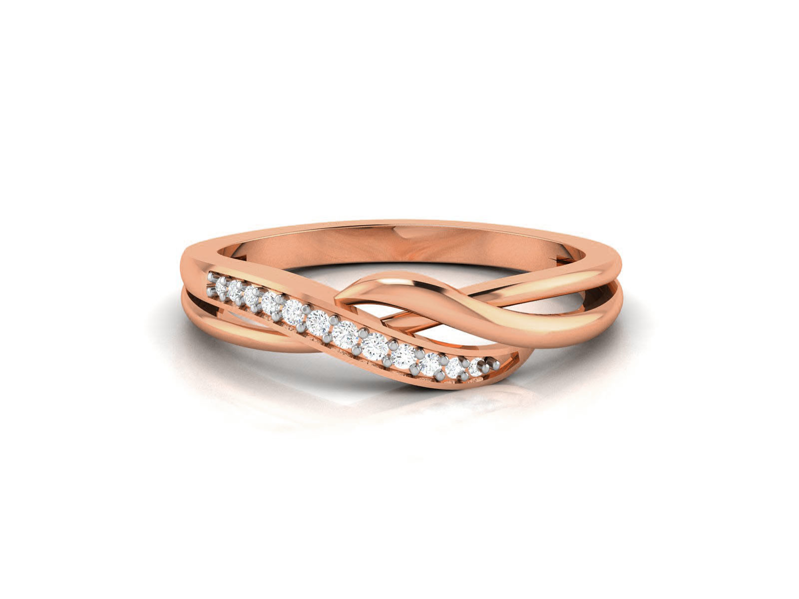 Ultra light wt minimalist Women Ring 3dm renders detail 3D print model_1