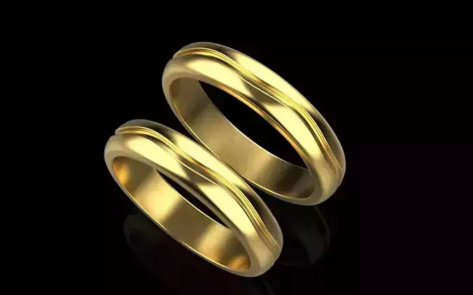 Wedding ring model 305