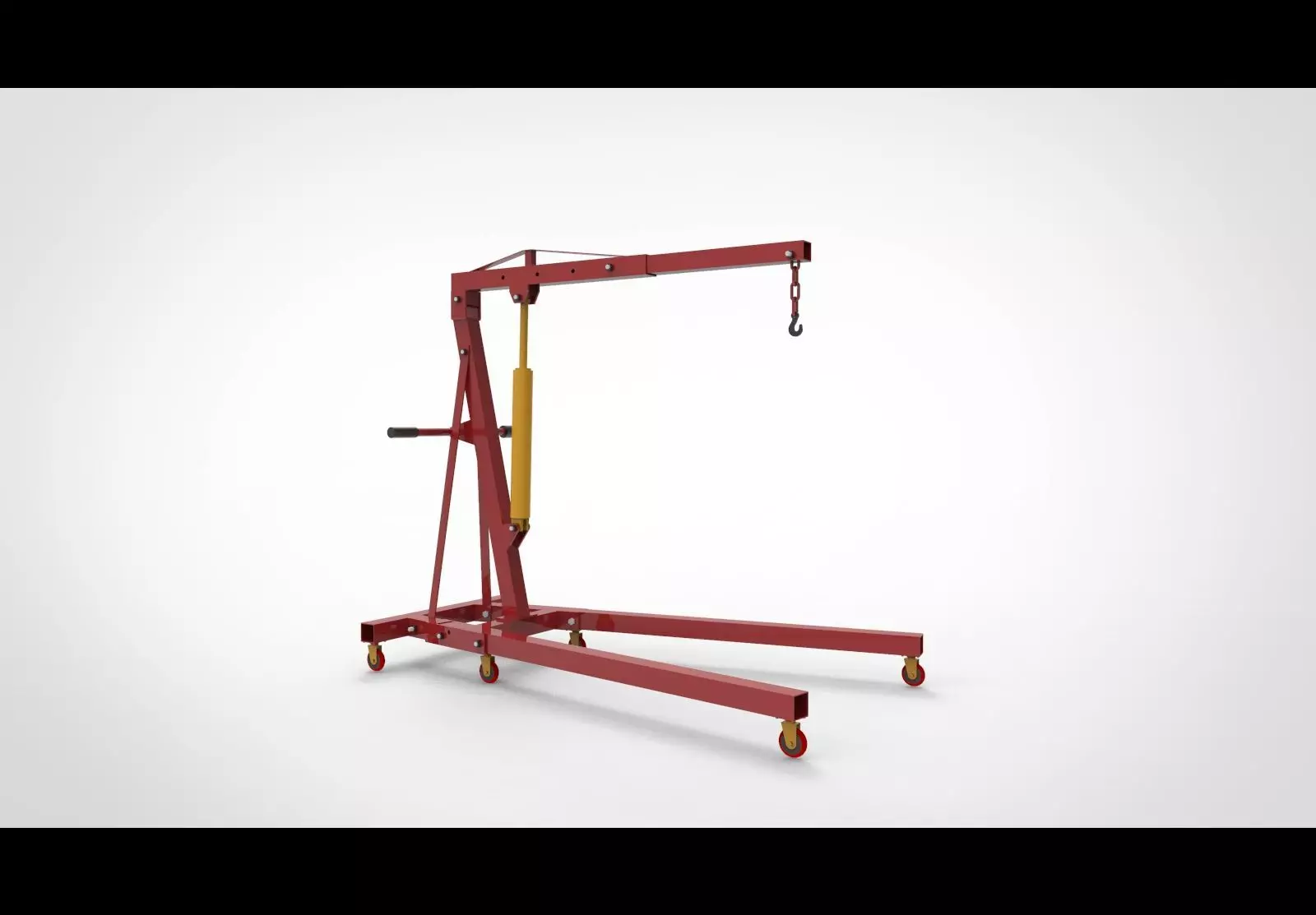 Engine Crane 3D model_0