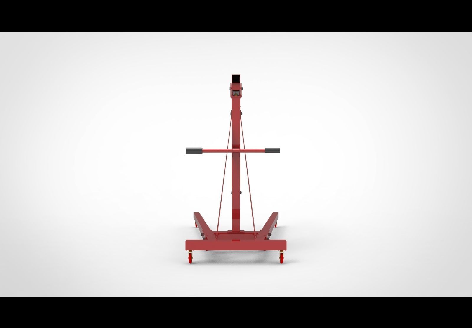 Engine Crane 3D model_2