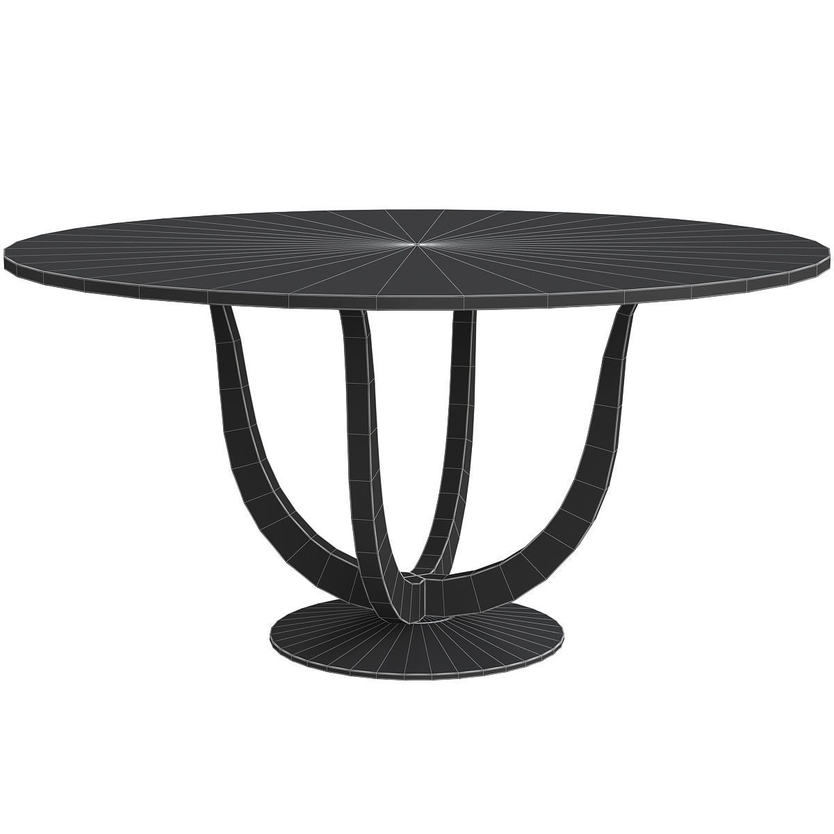 Dining table Da Vinci 3D model_1