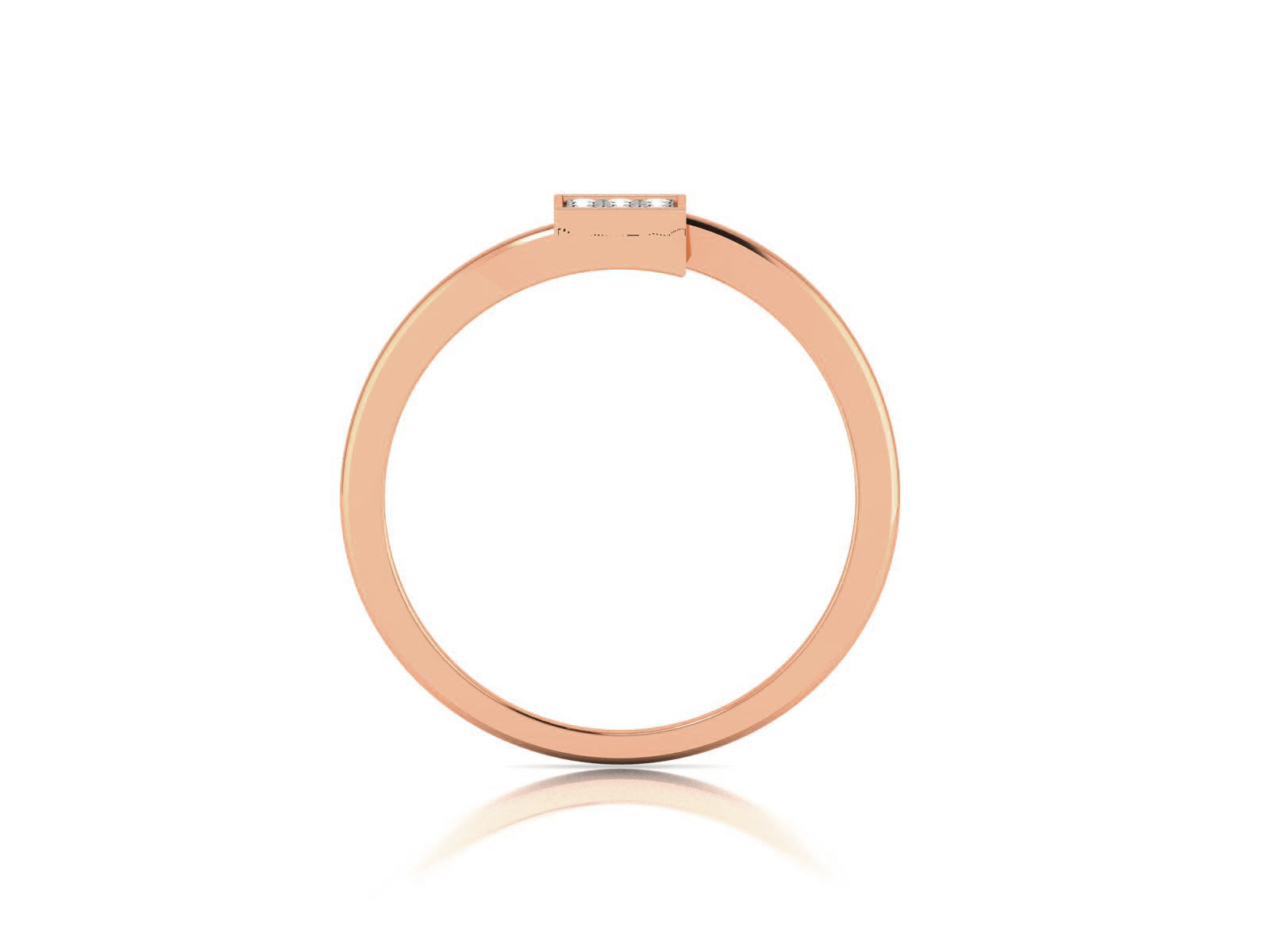 Ultra light wt minimalist Women Ring 3dm renders detail 3D print model_1