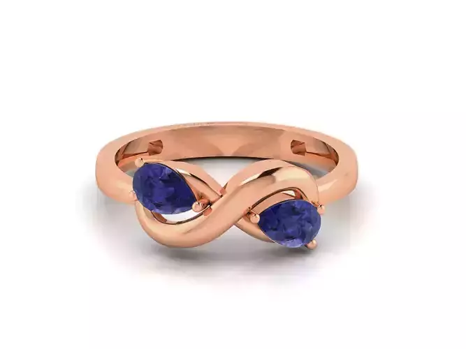 High End Cocktail Ring 3dm renders details