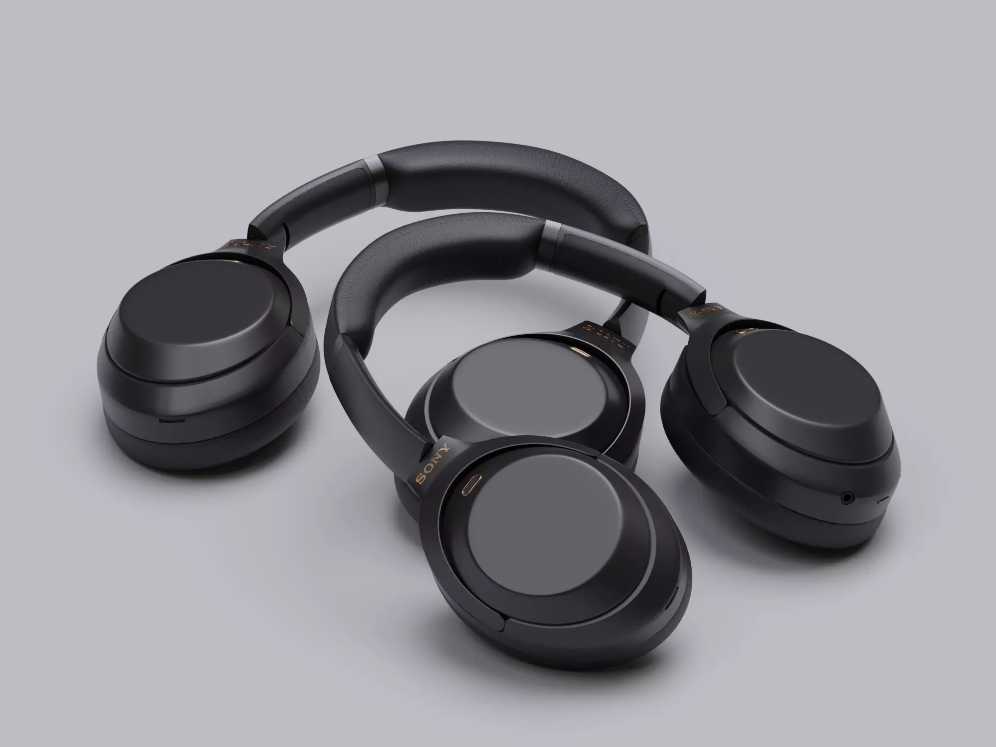 Wireless Headphones Sony PBR ready 3D model_0