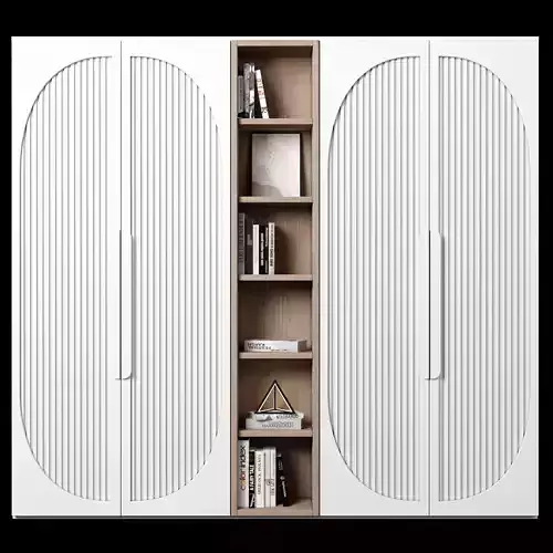 Cabinet with shelves 64