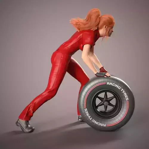 SEXY GIRL F1 PIT STOP 5