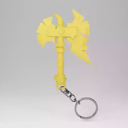 Axe Keychain 