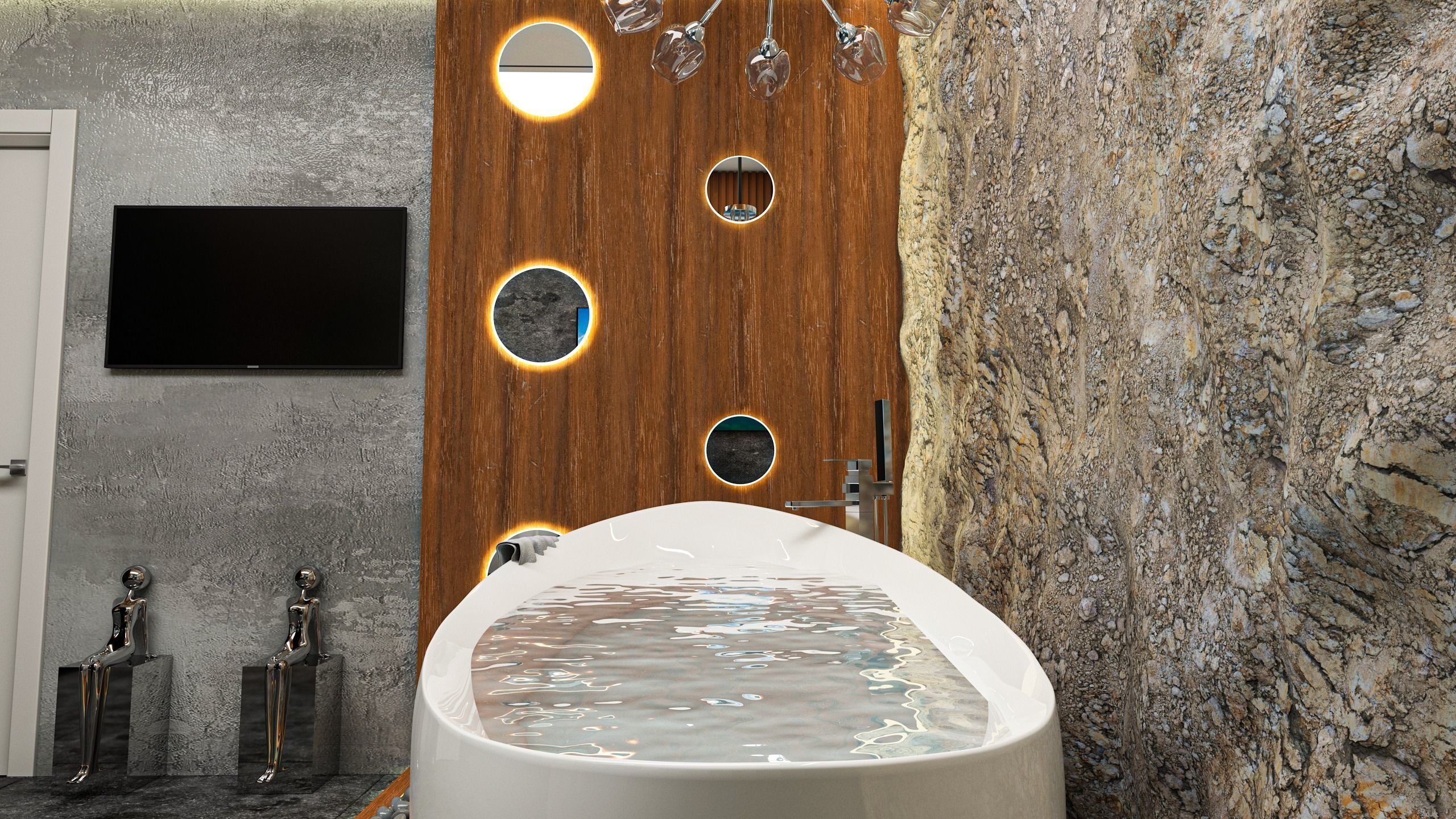 MODERN BATHROOM 3D model_2