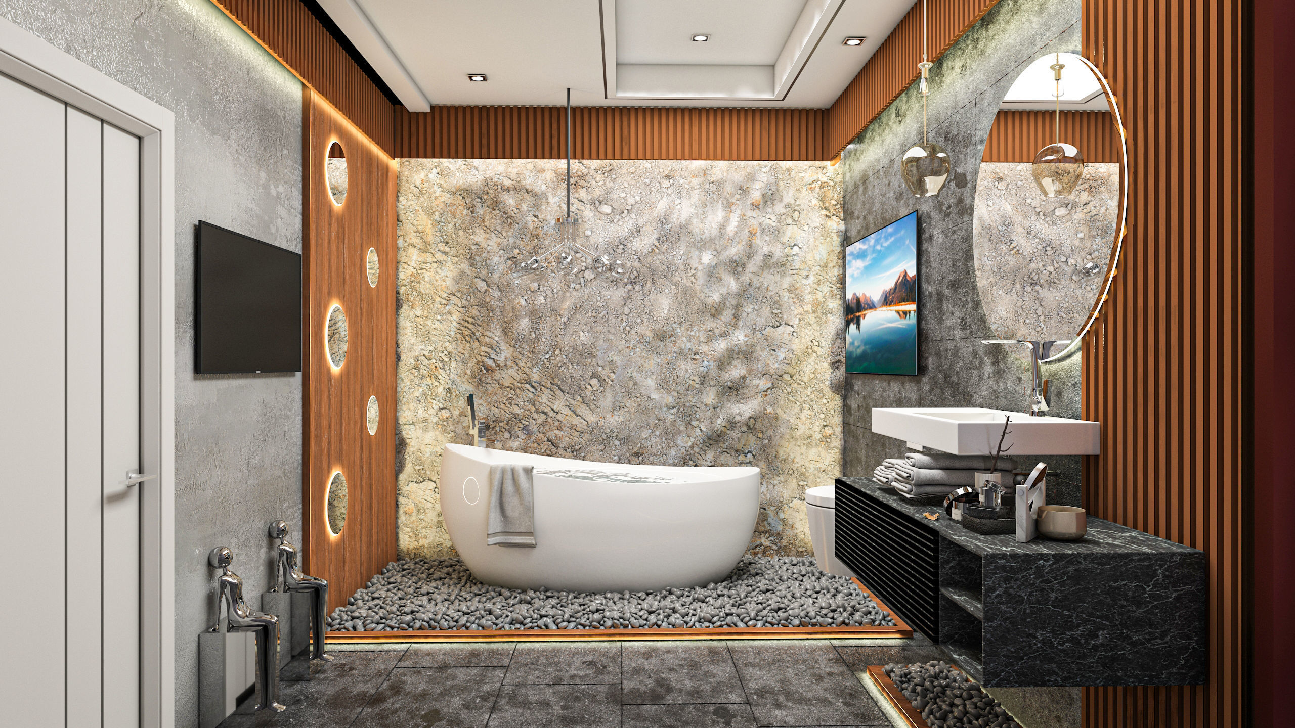 MODERN BATHROOM 3D model_5