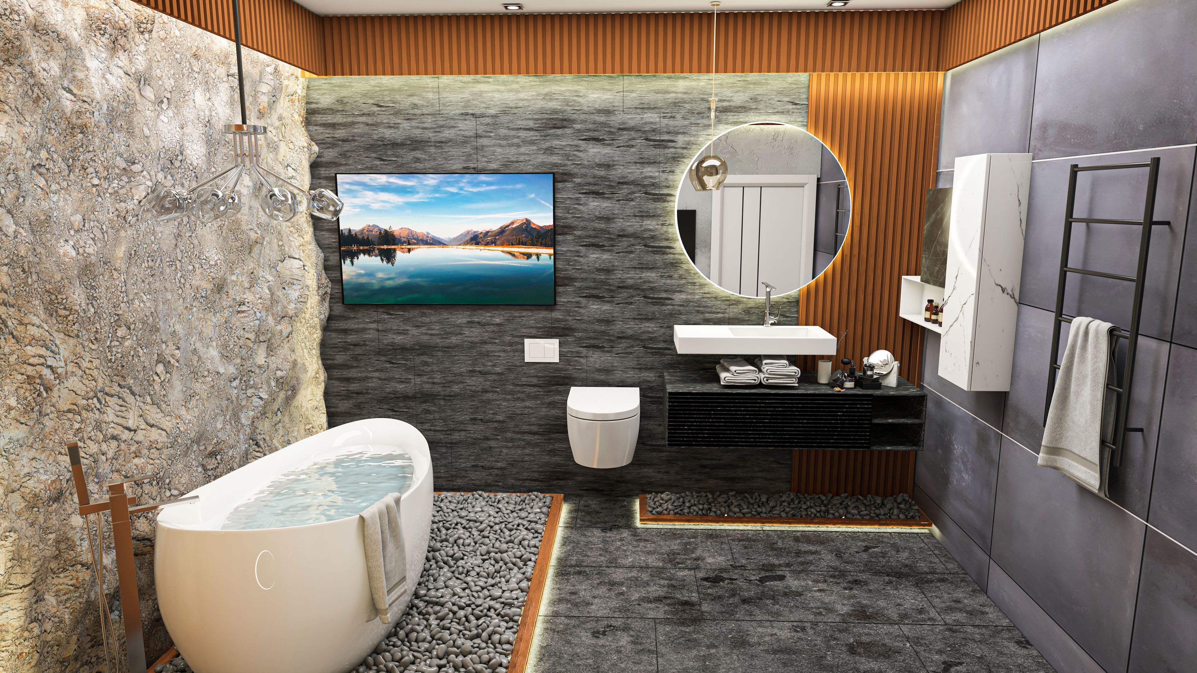 MODERN BATHROOM 3D model_4