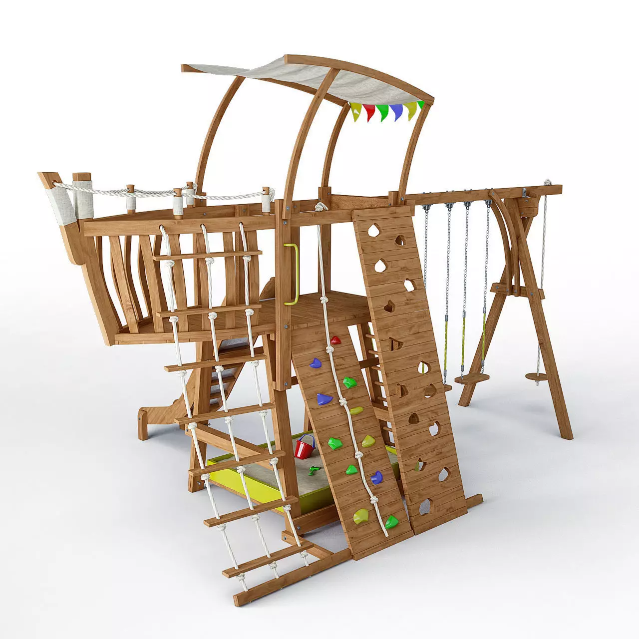 Ship Playground 3D model_0