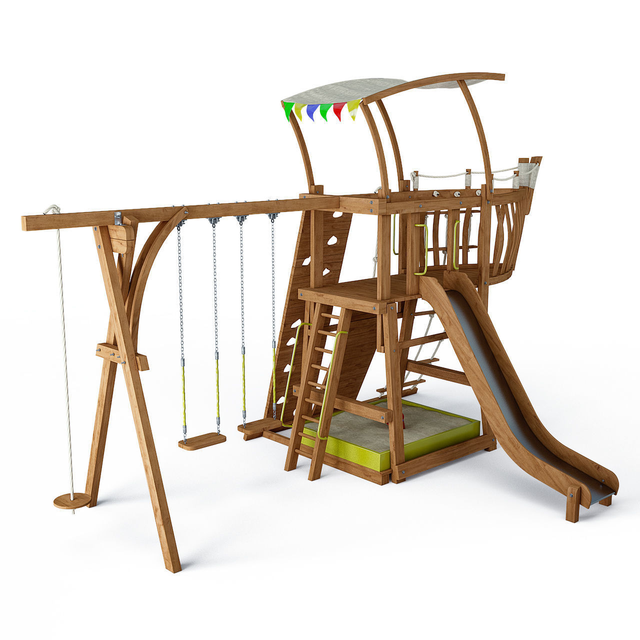 Ship Playground 3D model_2