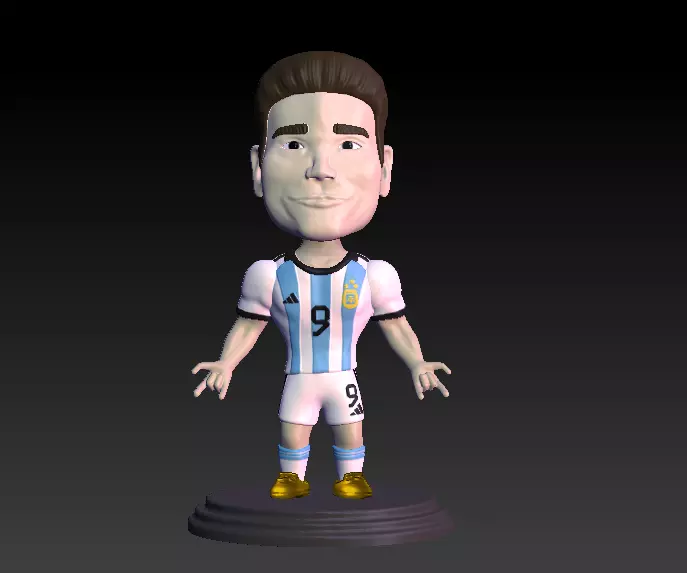 Julian Alvarez - Seleccion Argentina 3D print model_0