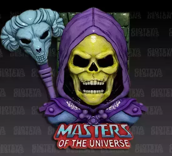 Skeletor Masters of the Universe MOTU 3D model
