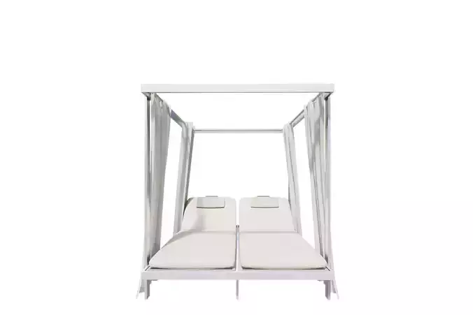 Four Poster Bed by FBC LONDON 3D model