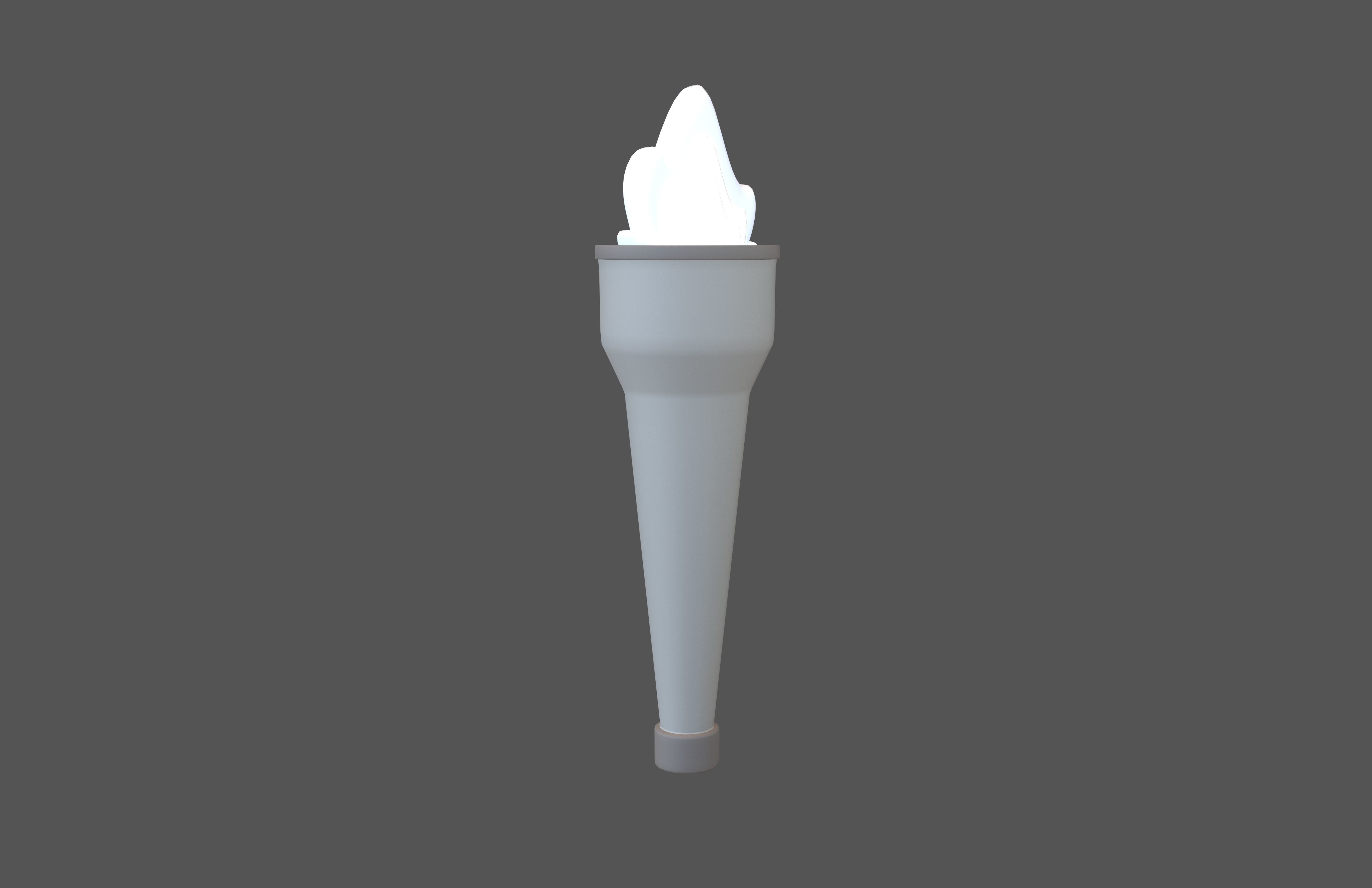 Torch v2 003 Low-poly 3D model_1