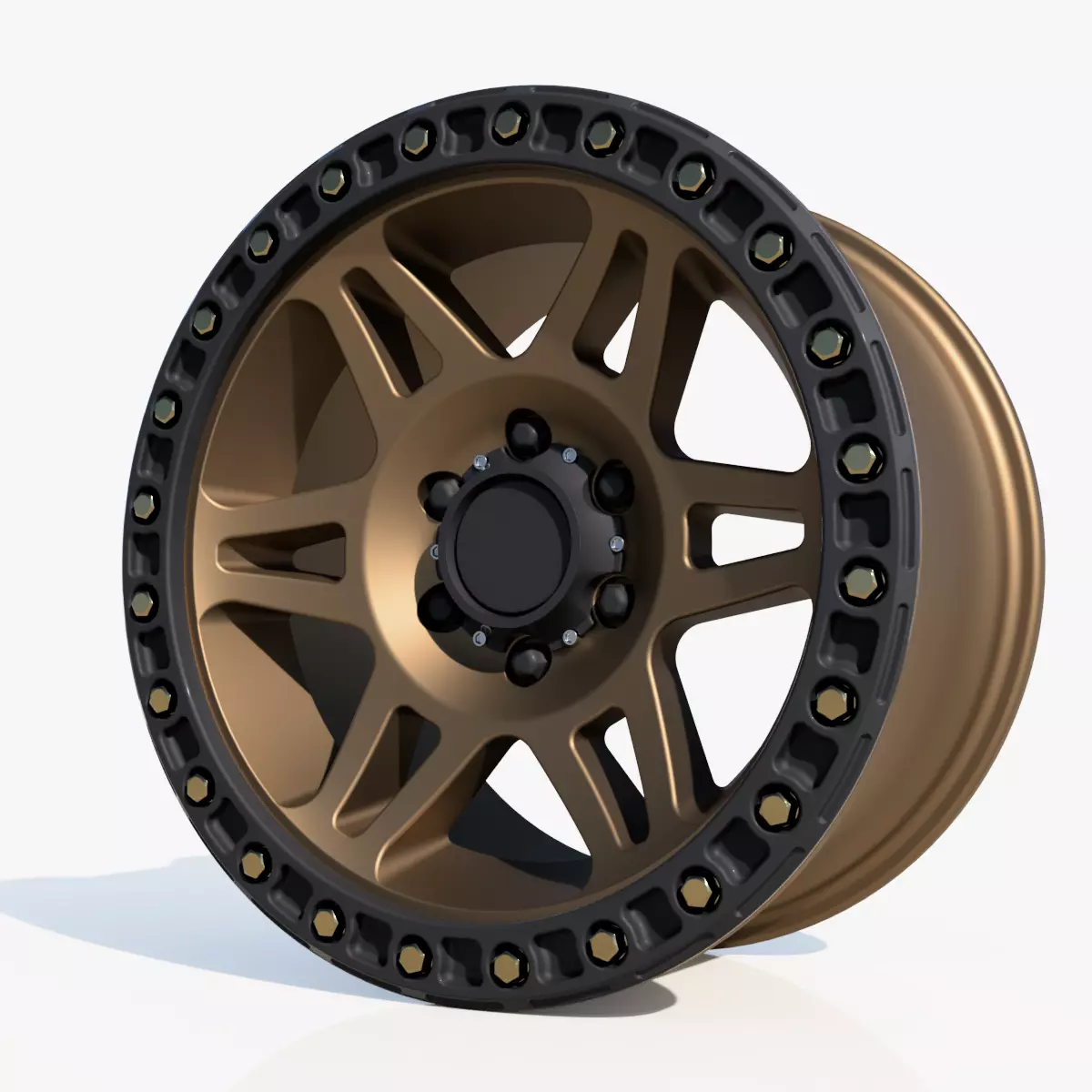 Method 106 beadlock highpoly rim 3D model_0