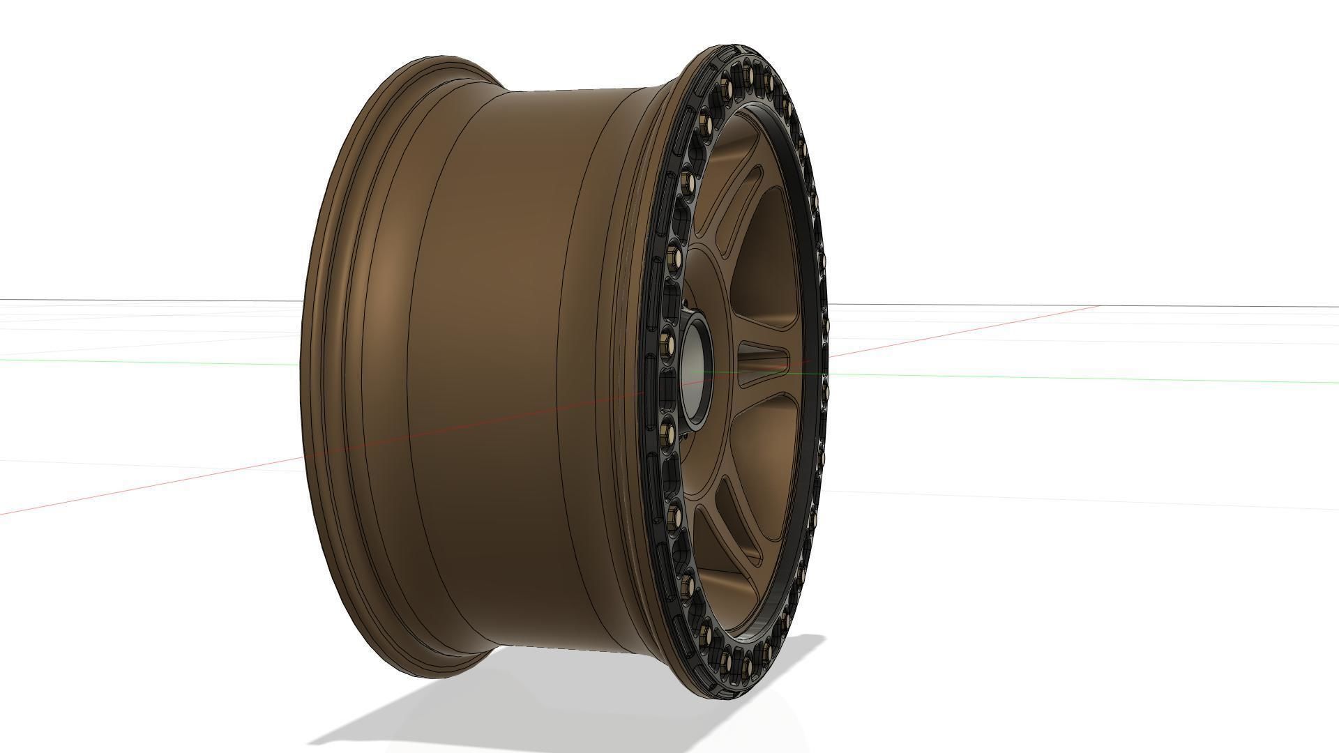 Method 106 beadlock highpoly rim 3D model_8