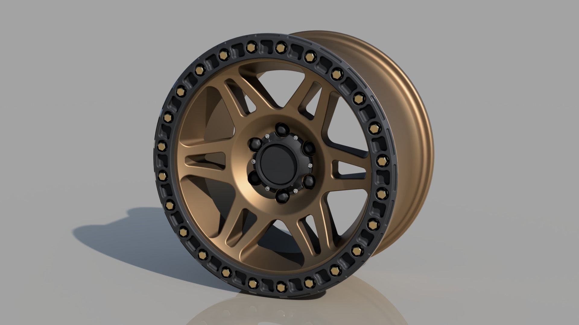 Method 106 beadlock highpoly rim 3D model_1
