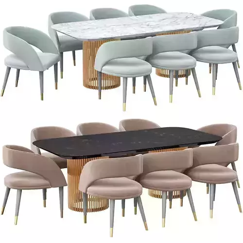 Northfield Dining Table and Berkeley Chair