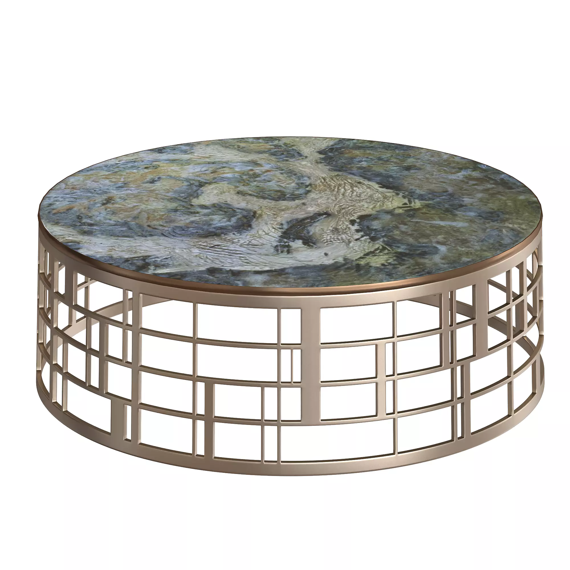 Koro 120 Coffee and Side Table 3D model_0