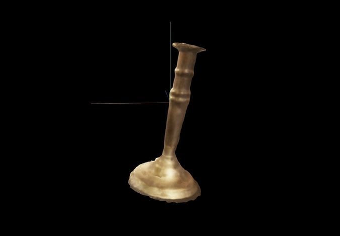 Candle brass Stake Free 3D print model