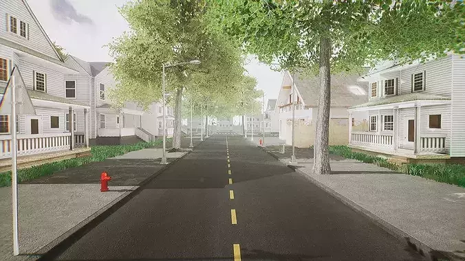 Full Modular House 3D model 6