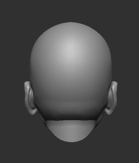 LIONEL MESSI LEGENDARY HEAD WITH HAIR AND BEARD FOR PRINT 3D print model_20