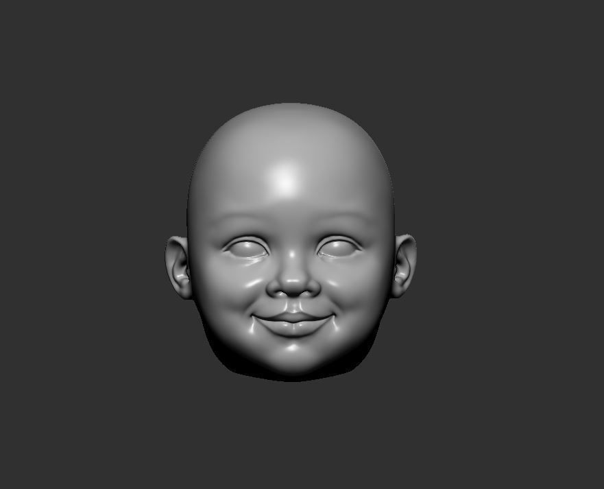 Head 76 3D print model_6