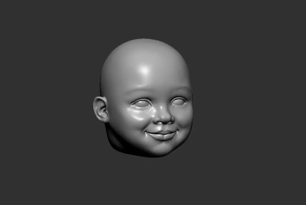 Head 76 3D print model_0