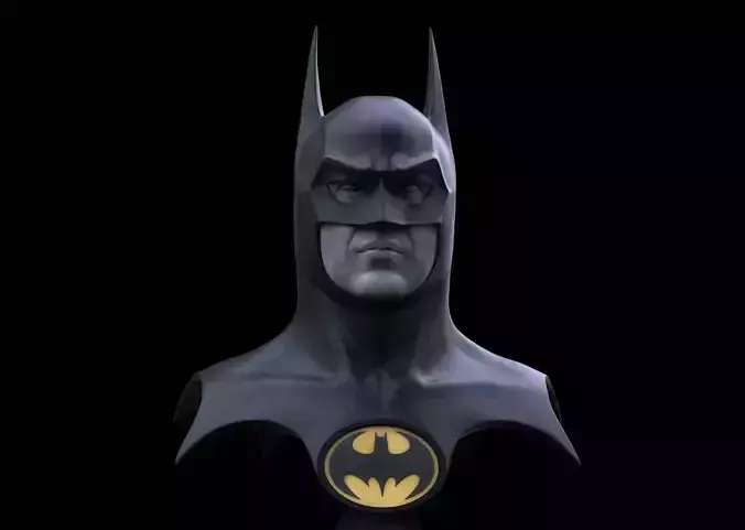 Michael Keaton - Batman Bust 3D print model