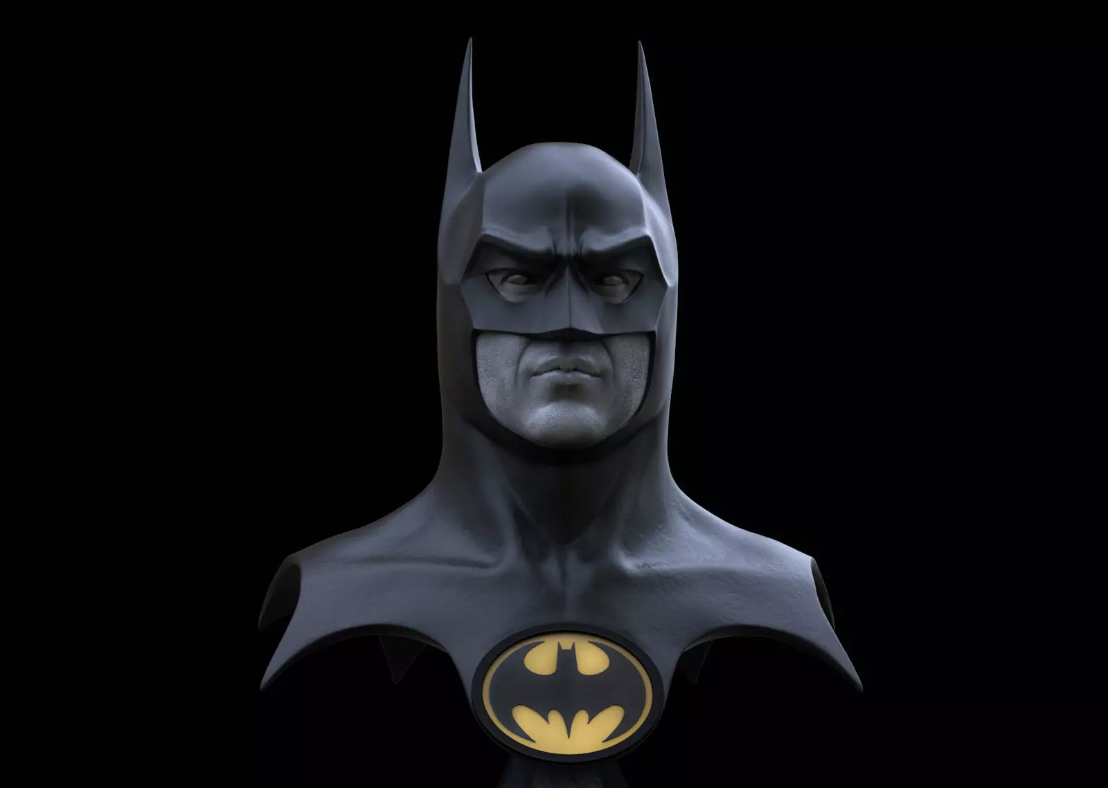 Michael Keaton - Batman Bust 3D print model_0
