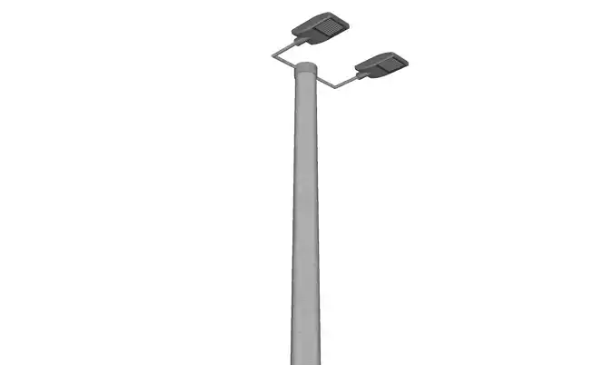 Concrete Lamp Post - Light Pole - Light Post - Street Light 23