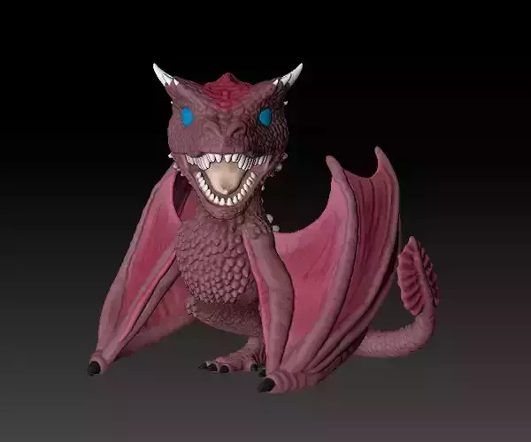 Funko Caraxes - House of the Dragon  3D print model