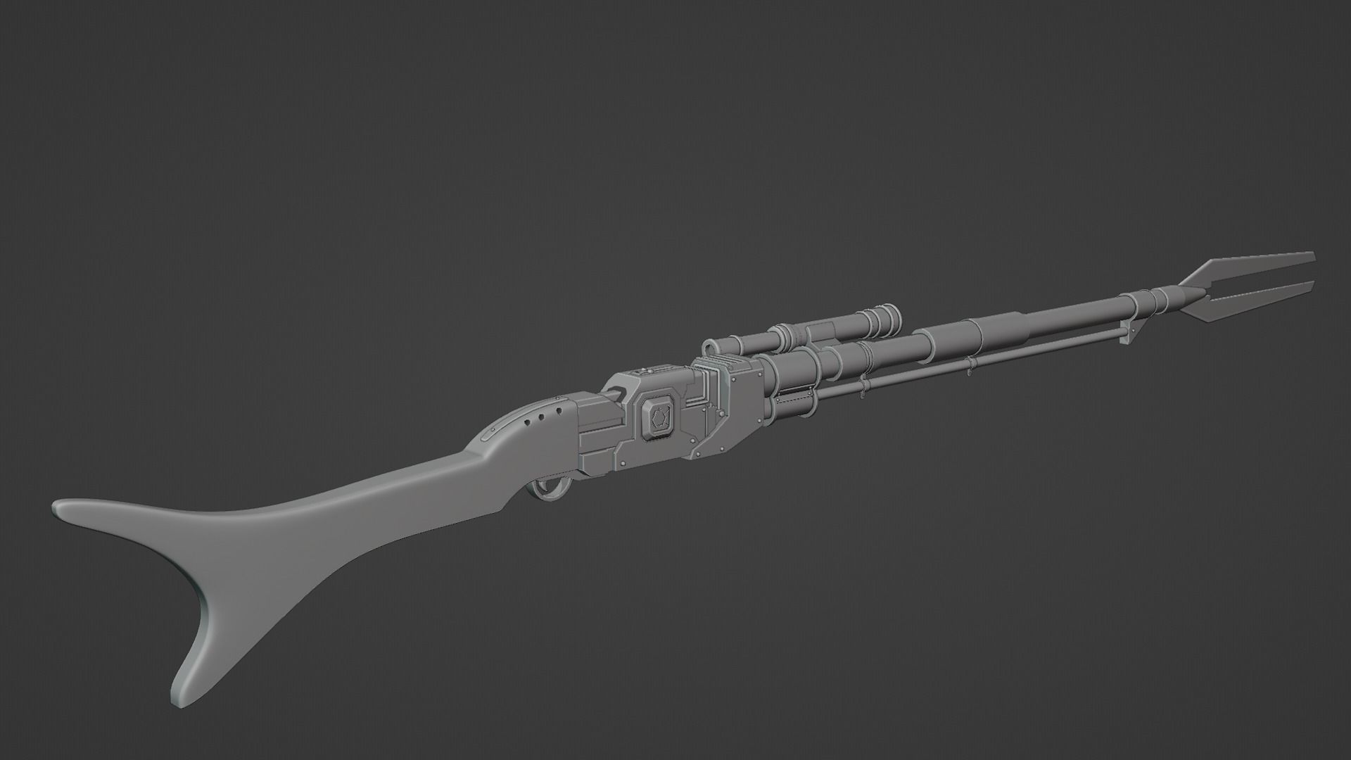 Mandalorian Sniper  3D model_3