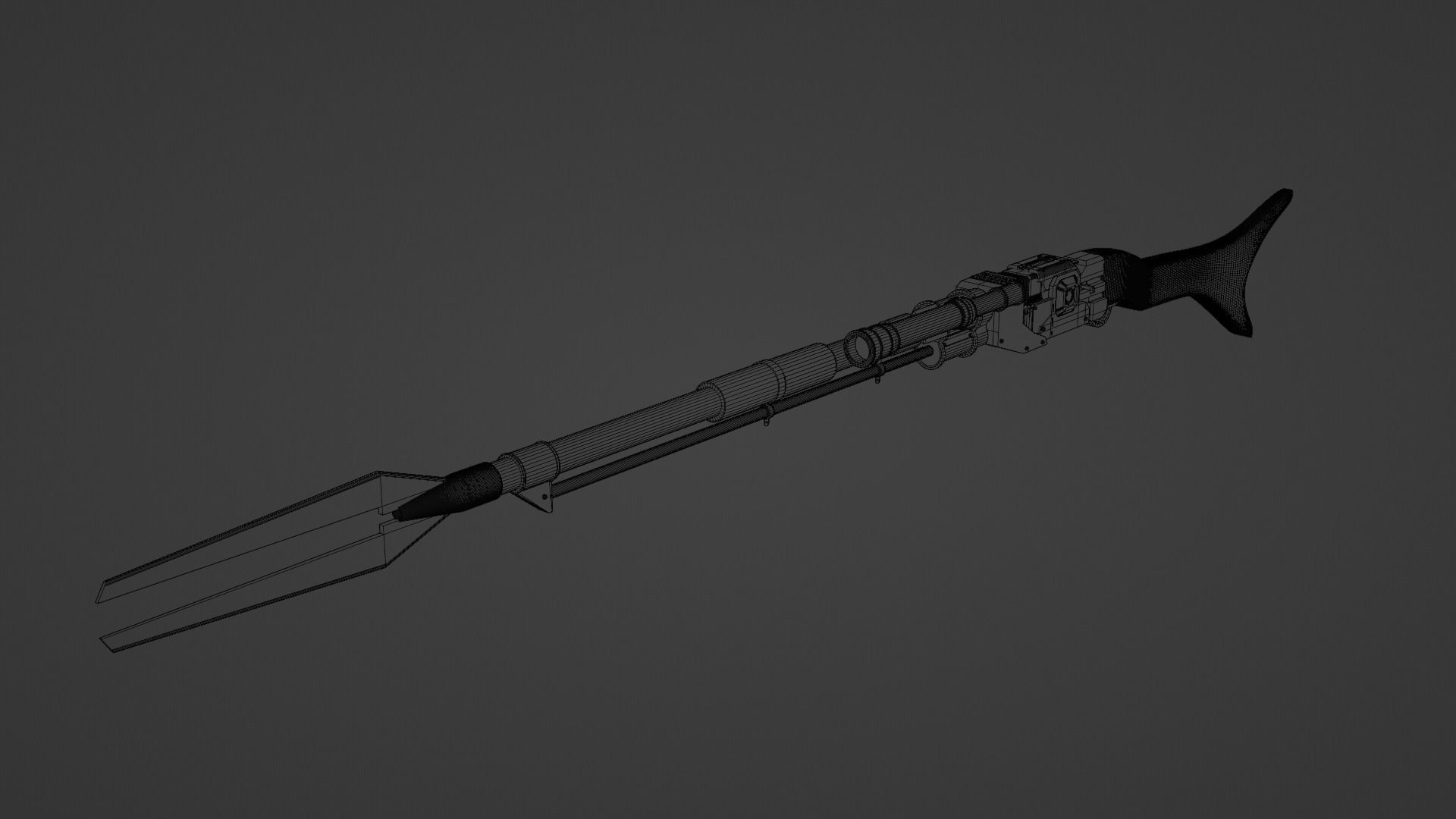 Mandalorian Sniper  3D model_5