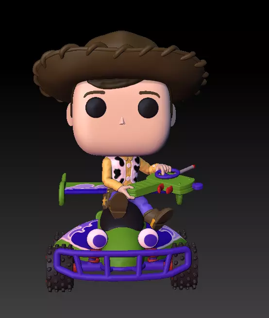 Funko Woody Toys Story 3D print model_0