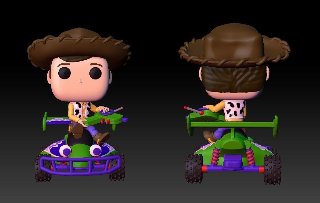 Funko Woody Toys Story 3D print model_1