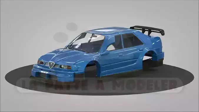 Alfa Romeo 155 DTM LPAM 3D model