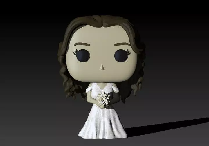 Funko novia Bride 3D print model