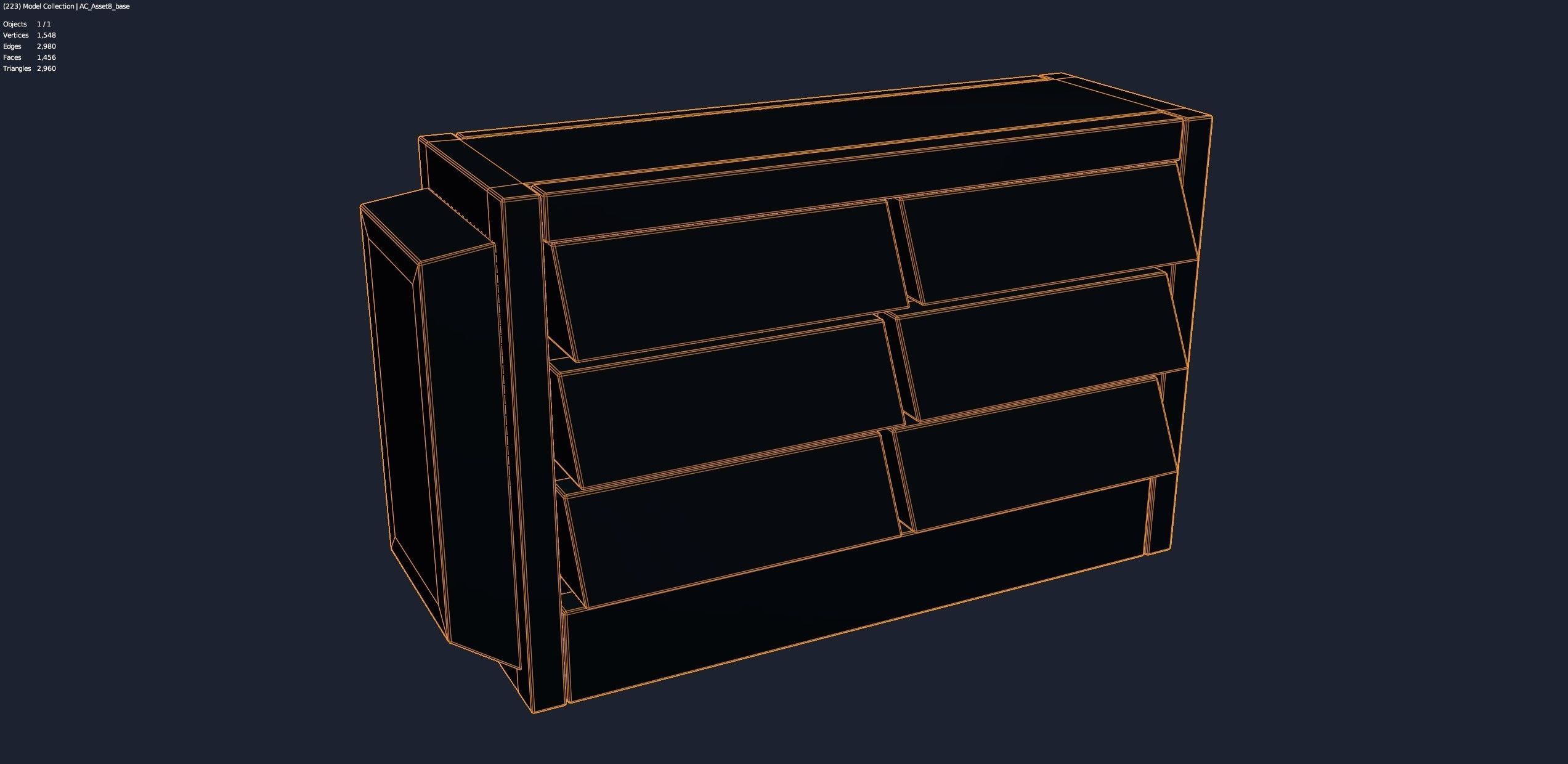 Air Conditioner Unit and Refrigeration Machine Game Ready Low-poly 3D model_2