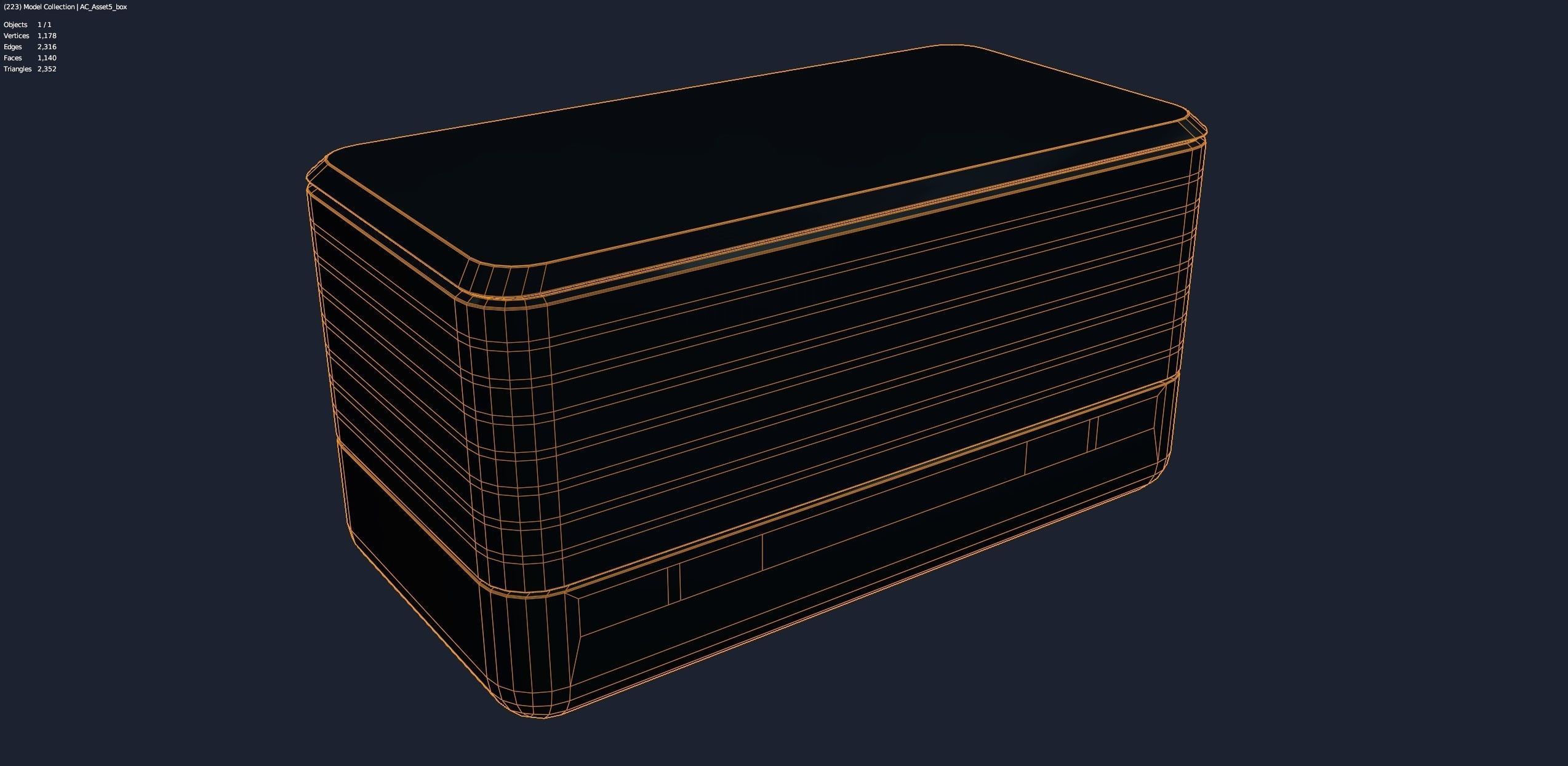 Air Conditioner Unit and Refrigeration Machine Game Ready Low-poly 3D model_3